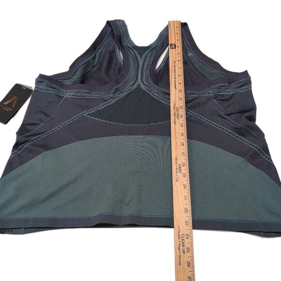 Athleta Allyson Felix Legend Shine Tank Plus Size 3X Teal Racerback NEW NWT - Picture 14 of 15